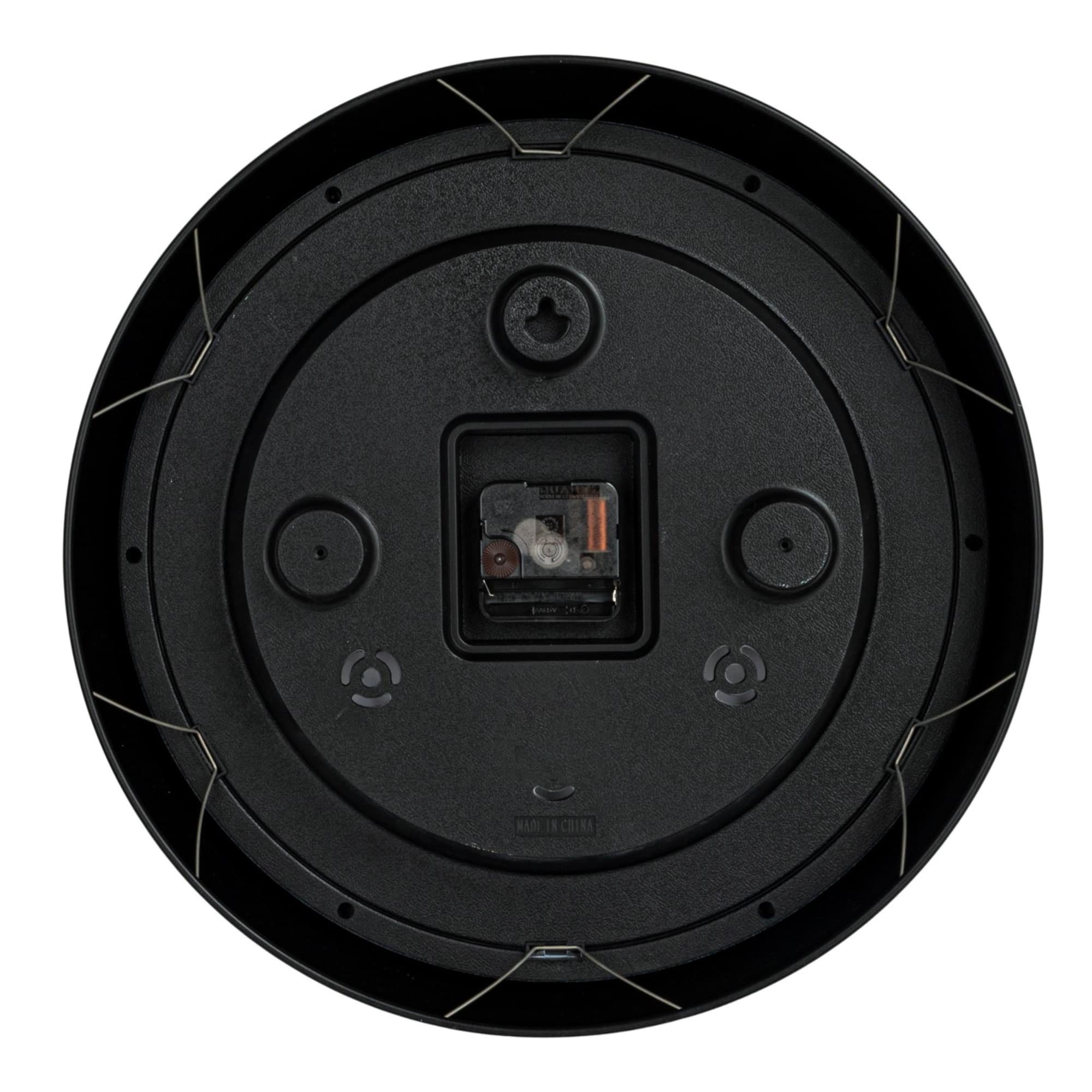 Hello Honey® 15" Black & White Timeless Contrast Round Wall Clock